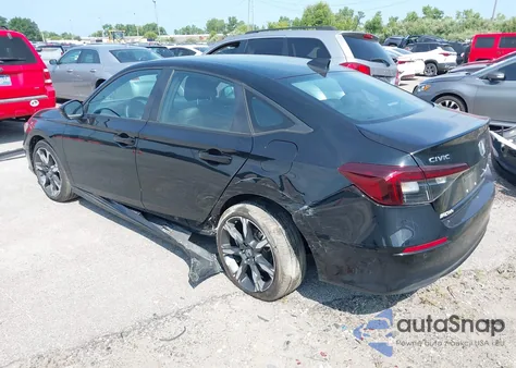 2025 Honda Civic Hybrid Sport/Sport Touring from USA, damaged, VIN 2HGFE4F87SH310033